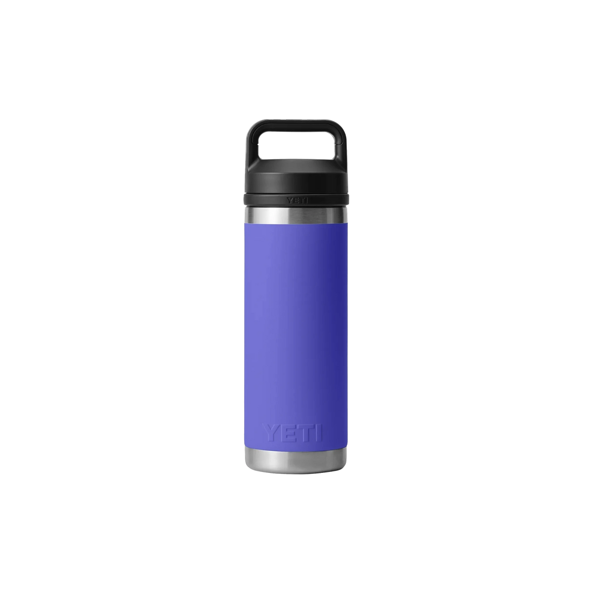 YETI Rambler 18oz Bottle in Ultramarine Violet — custom branded by Motive