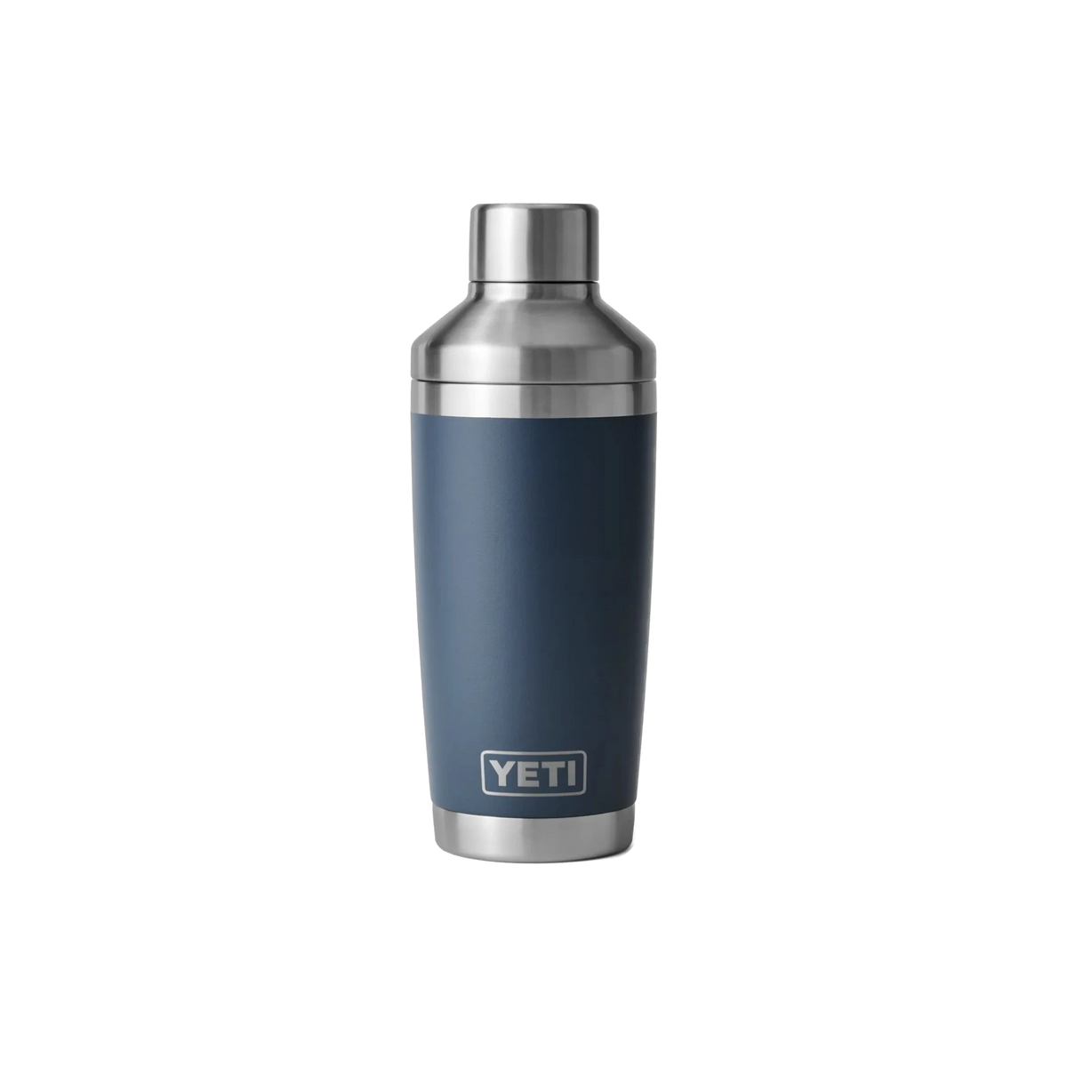YETI Rambler Cocktail Shaker in Navy Blue — custom branded by Motive