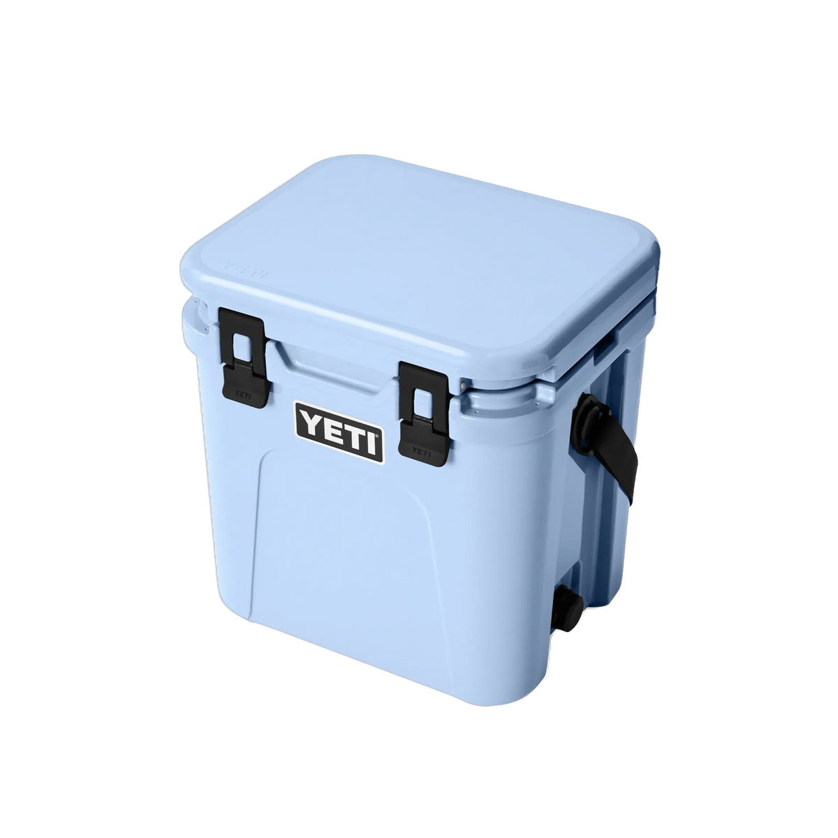 YETI Roadie 24 Hard Cooler in Big Sky Blue — custom branded by Motive