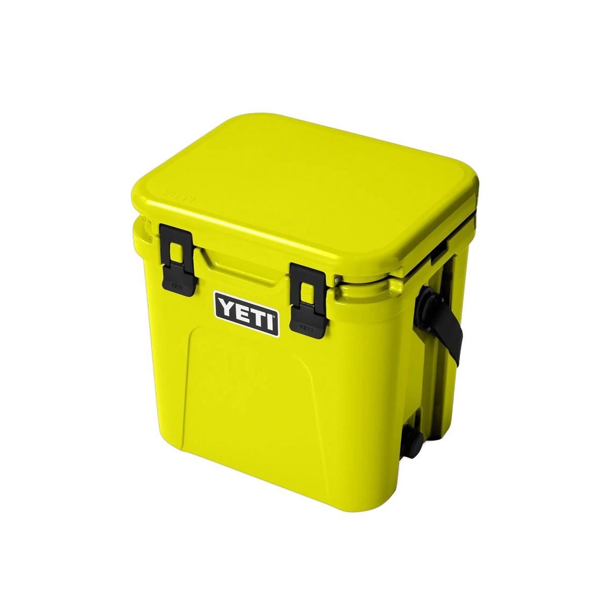 YETI Roadie 24 Hard Cooler in Firefly Yellow — custom branded by Motive