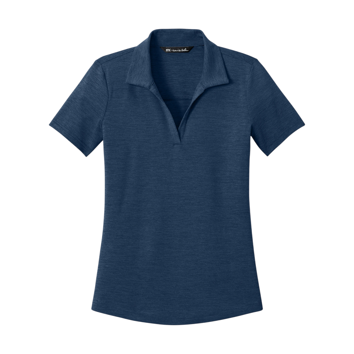 TravisMathew Women's Onward Polo in Navy Heather