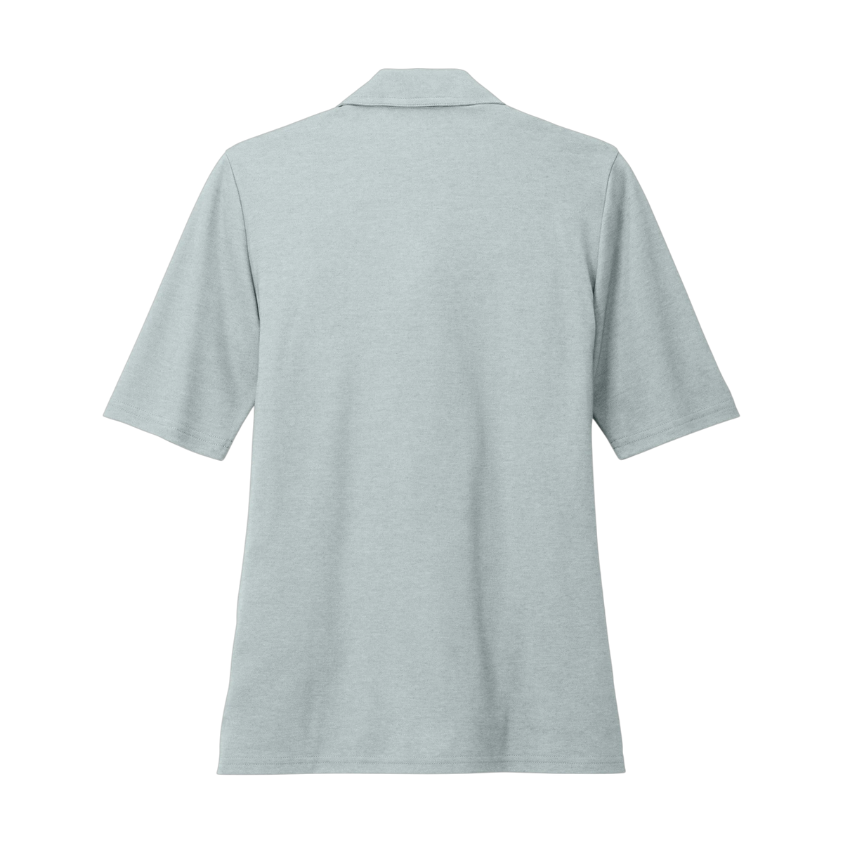 TravisMathew Women's Sunsetters Polo in Balsam Green Heather — custom branded by Motive
