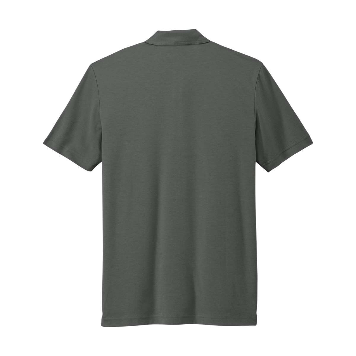 TravisMathew Oceanside Solid Polo in Quiet Shade Grey — custom branded by Motive