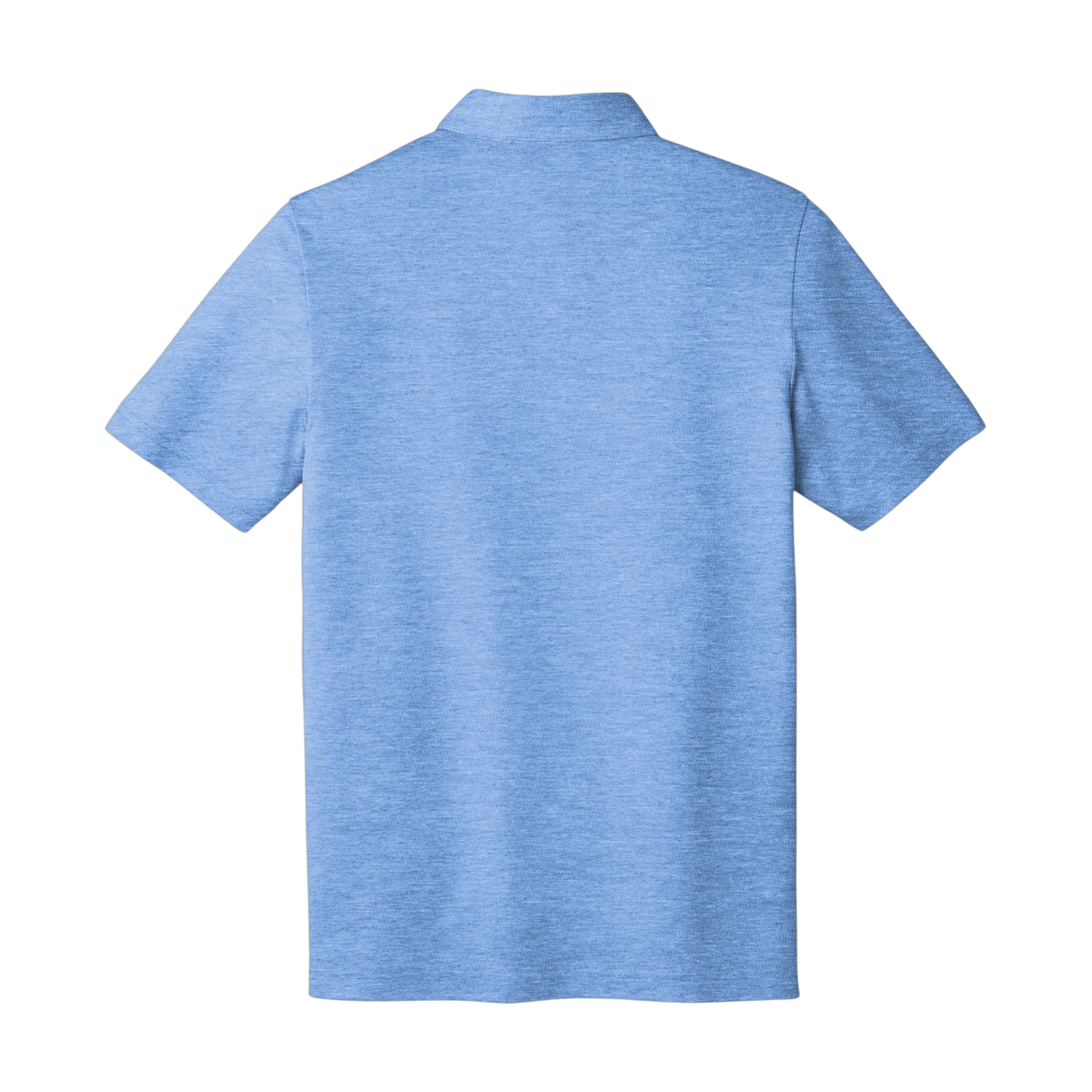 TravisMathew Oceanside Heather Polo in Classic Blue Heather