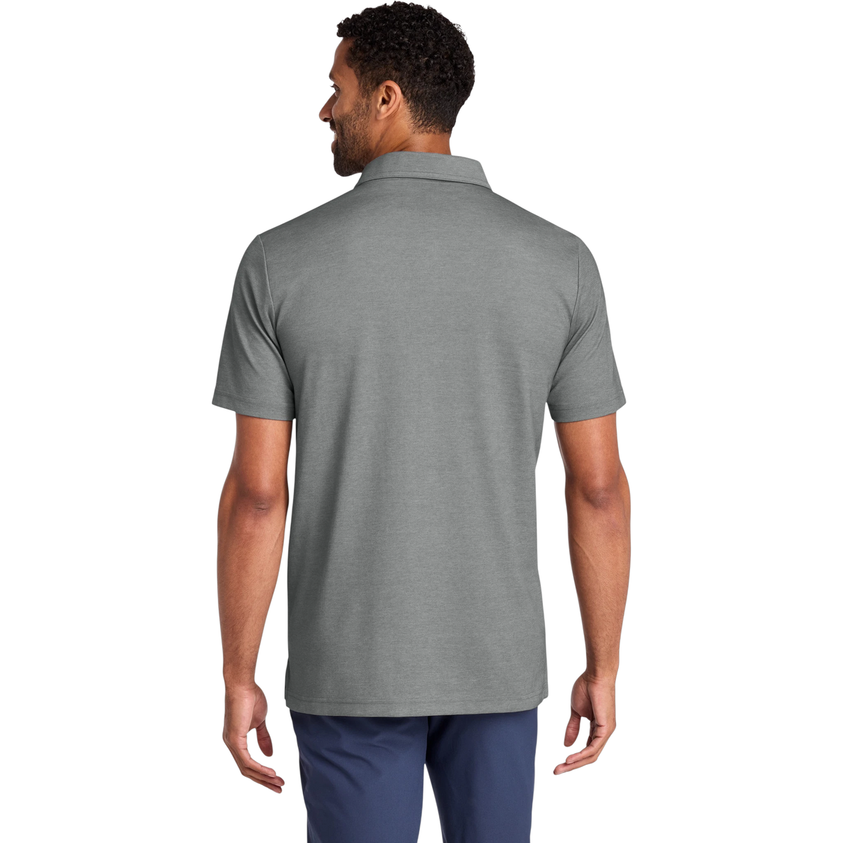 TravisMathew Sunsetters Pocket Polo in Grey Heather