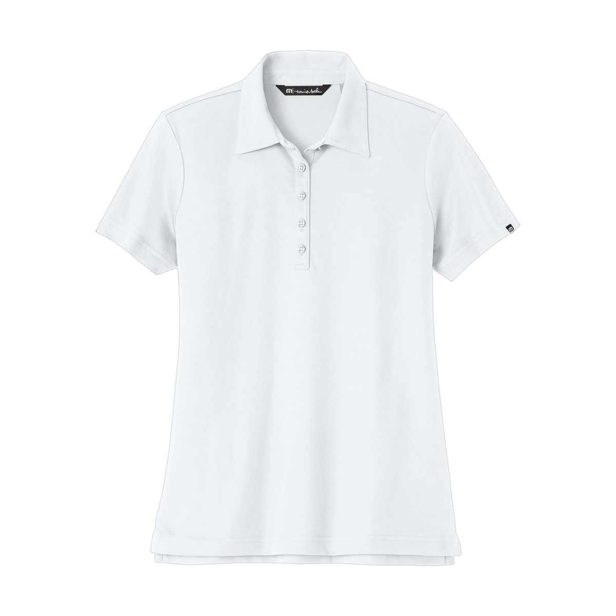 TravisMathew Women's Oceanside Solid Polo in White