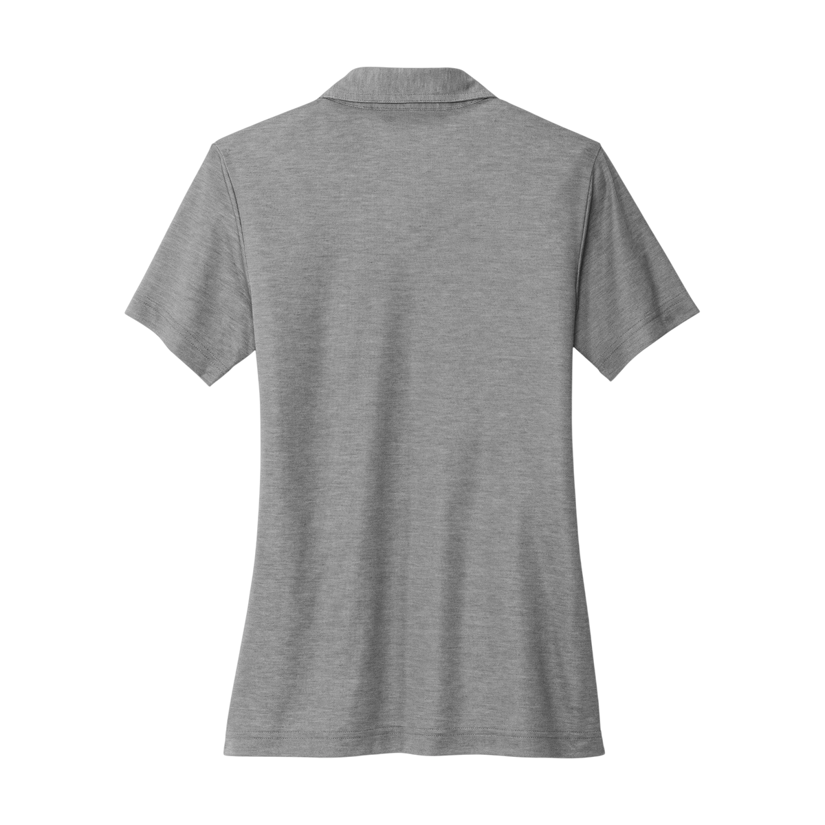TravisMathew Women's Oceanside Heather Polo in Quiet Shade Grey Heather — custom branded by Motive