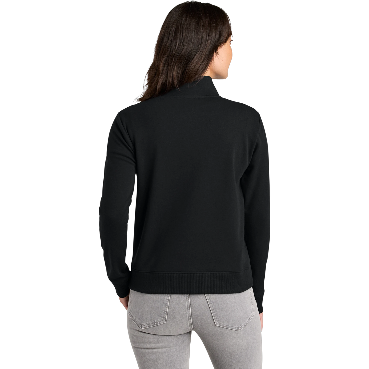TravisMathew Women's Ocean Villa 1/4-Zip in Black