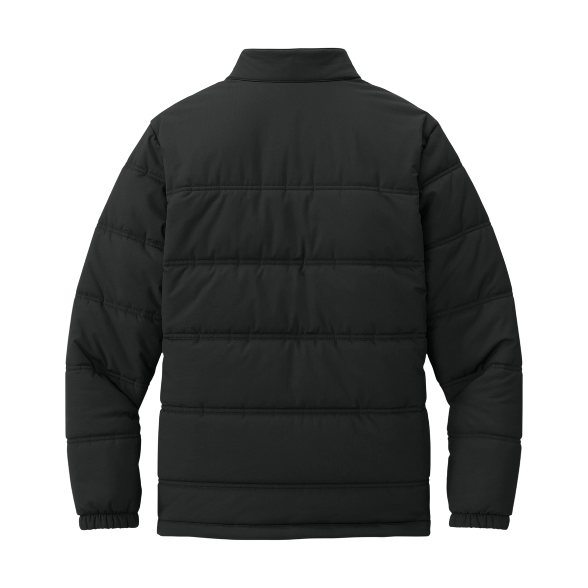 TravisMathew Cold Bay Jacket in Black — custom branded by Motive