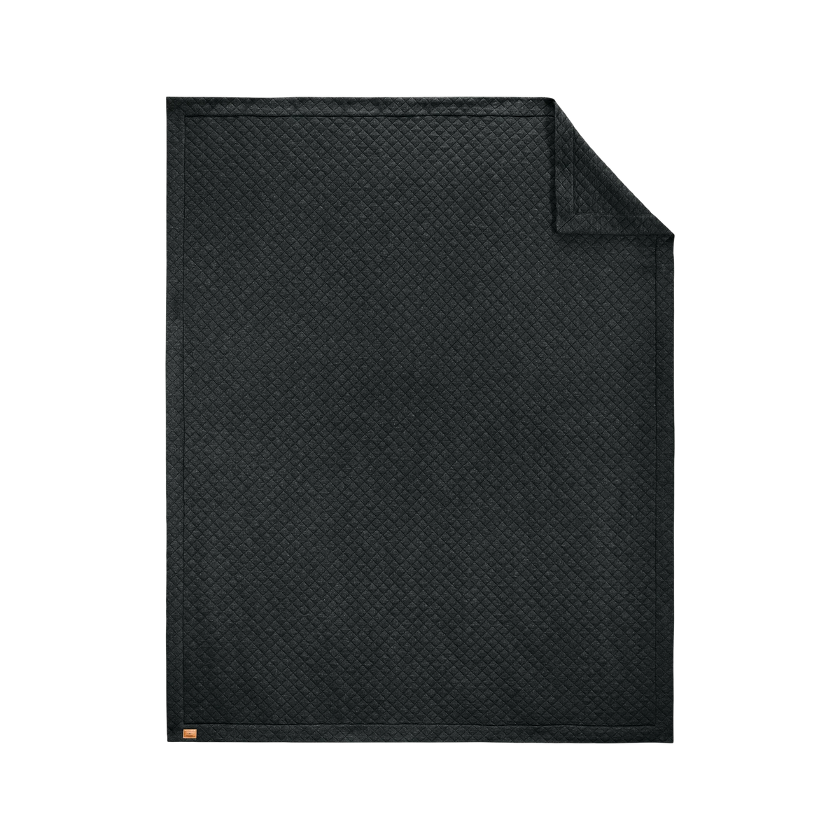 TravisMathew Diamond Quilt Blanket in Dark Grey Heather — custom branded by Motive