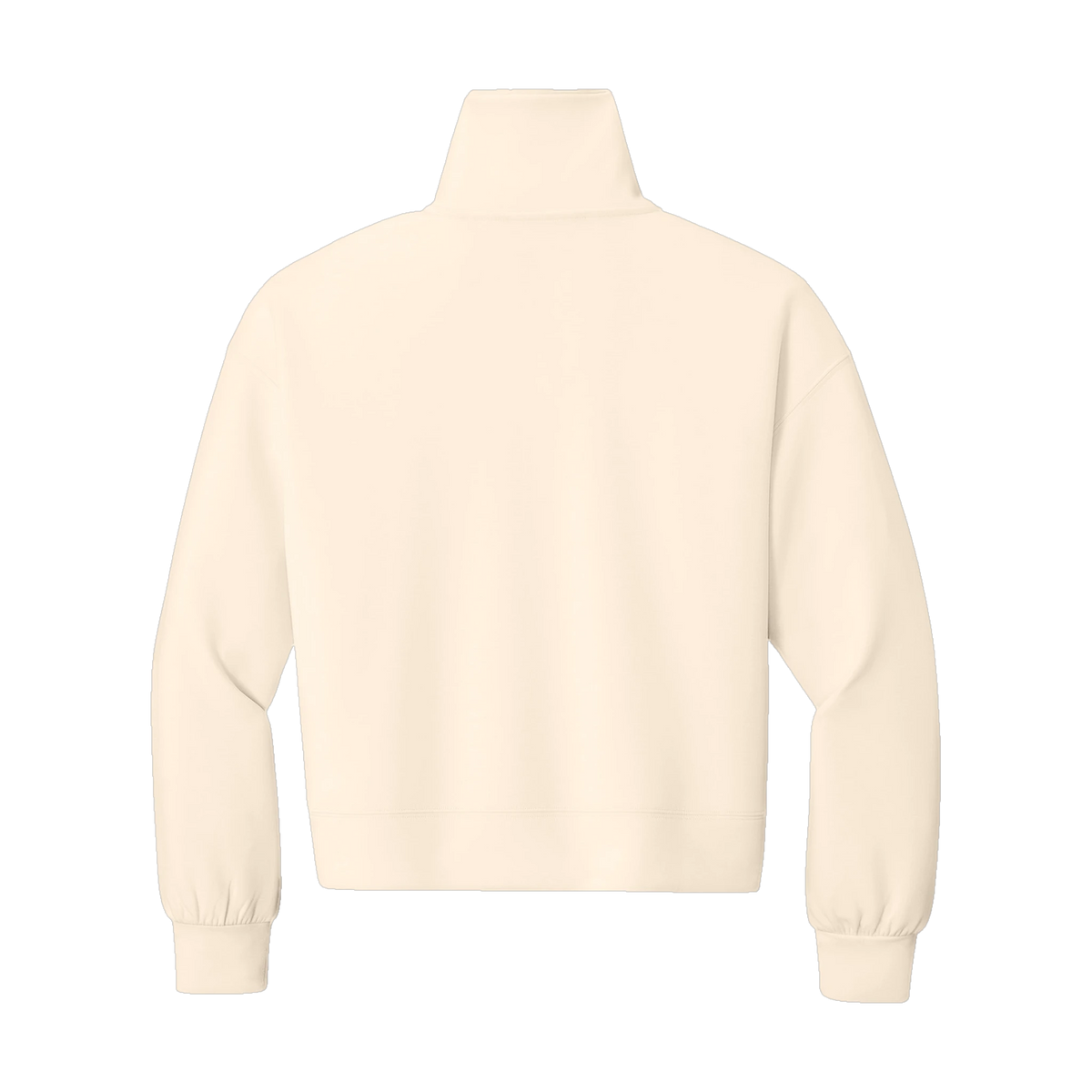TravisMathew Women's Momentum Shift 1/2-Zip in Eggnog