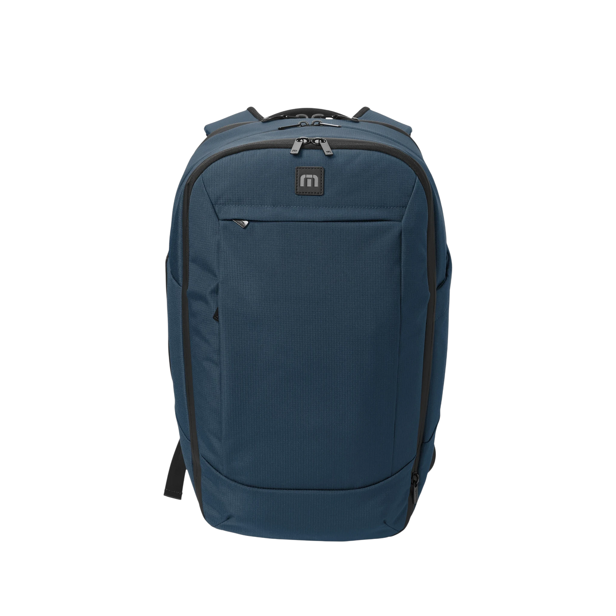TravisMathew Lateral Backpack in Navy — custom branded by Motive