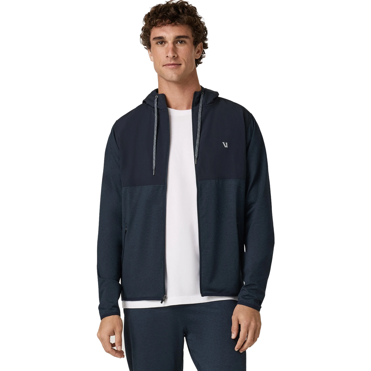 Vuori Sunday Element Jacket in Ink Heather