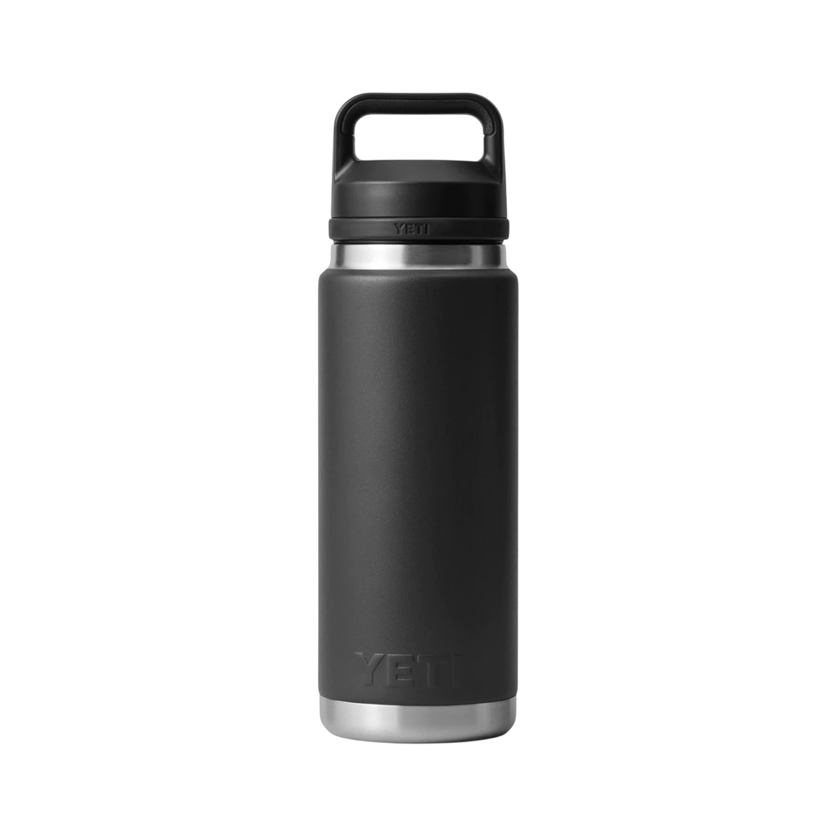 YETI Rambler 26oz Bottle in Black — custom branded by Motive