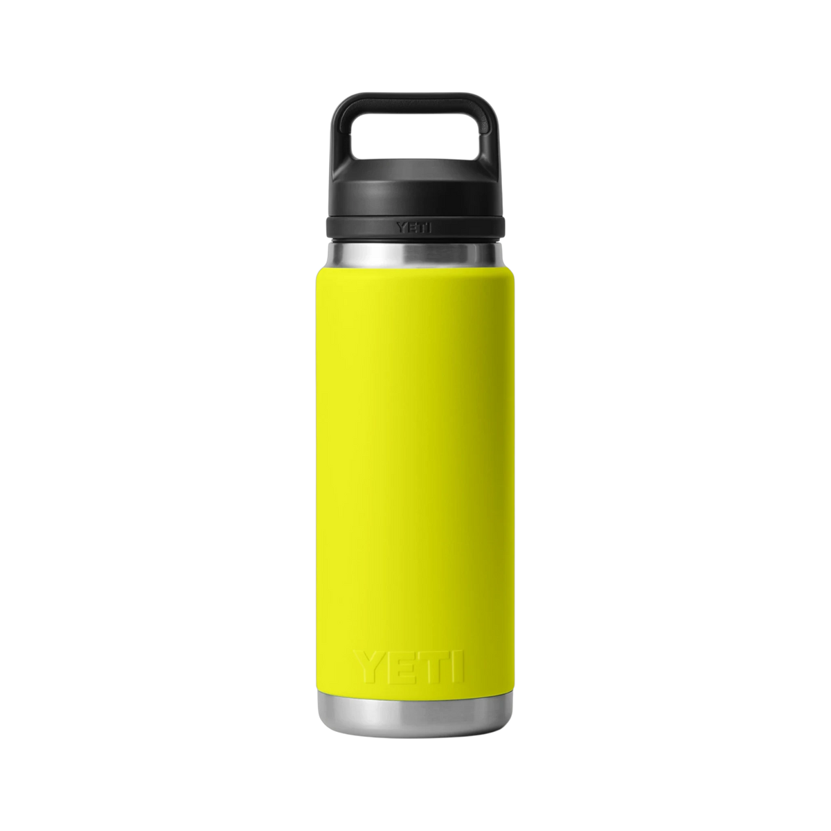 YETI Rambler 26 oz Water Bottle in Firefly Yellow