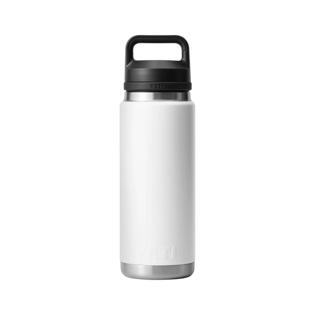 YETI Rambler 26oz Bottle in White — custom branded by Motive