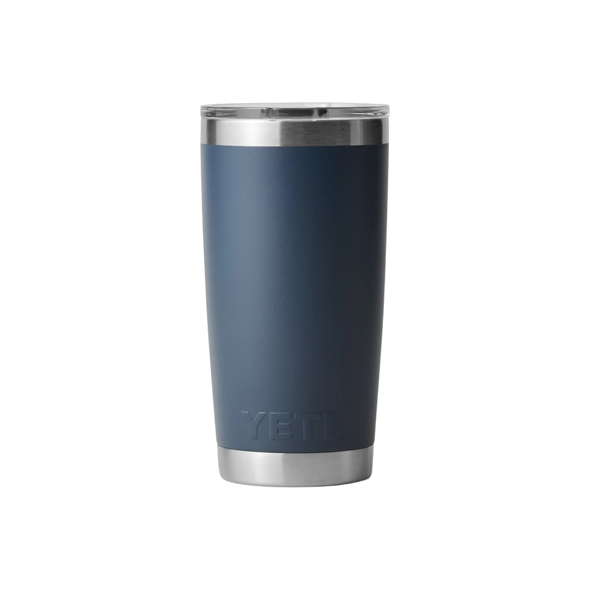 YETI Rambler 20oz Tumbler in Navy — custom branded by Motive