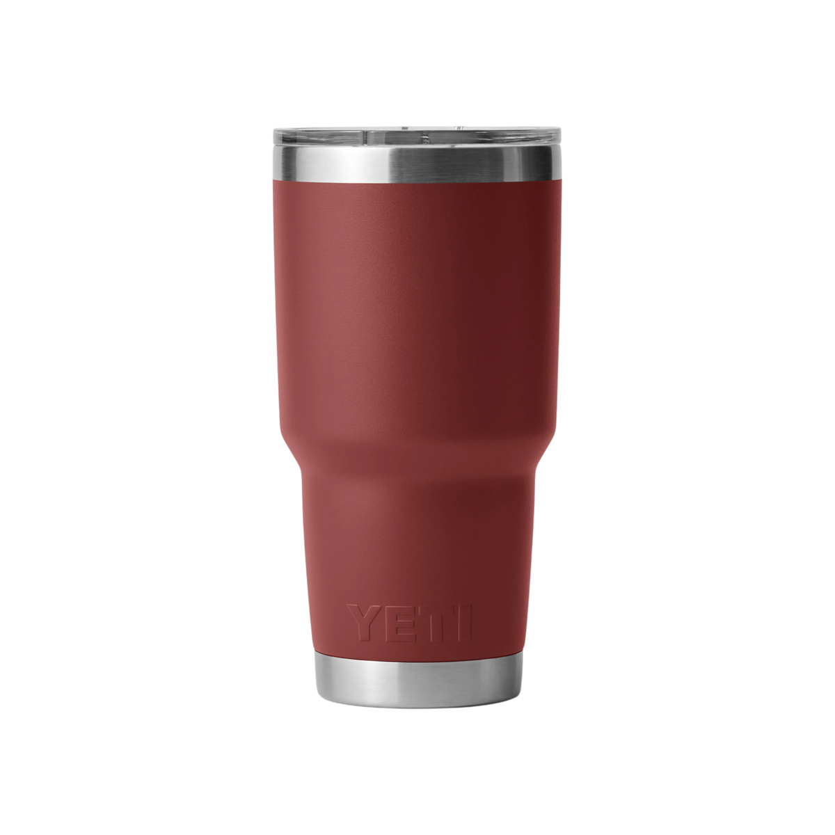 YETI Rambler 30oz Tumbler in Stag Red — custom branded by Motive